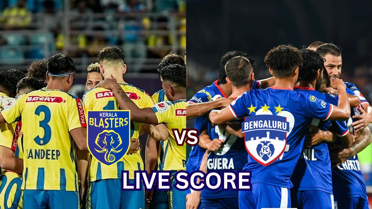 Kerala Blasters vs Bengaluru FC Live Score, ISL 202425 Sunil Chhetri