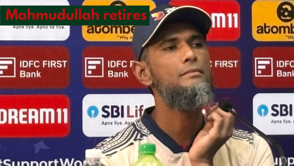 Mahmadullah retires