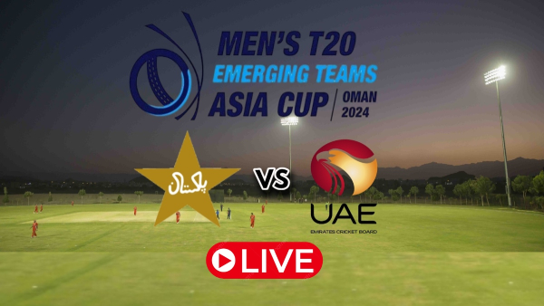 Pakistan A vs UAE Live Score  Emerging Teams Asia Cup 2024