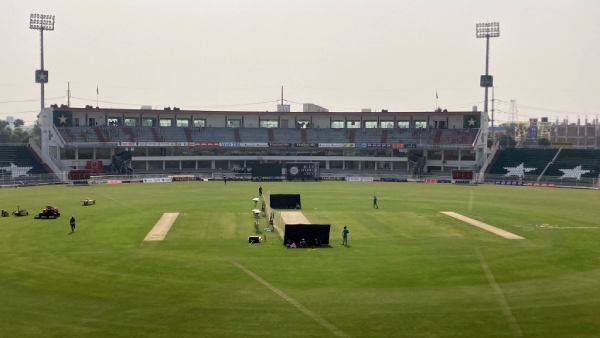 Rawalpindi pitch being dried using fans and heaters ahead of Pakistan vs England 3rd Test