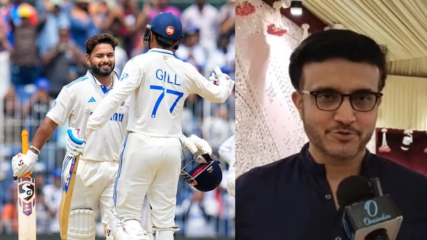 Rishabh Pant Sourav Ganguly