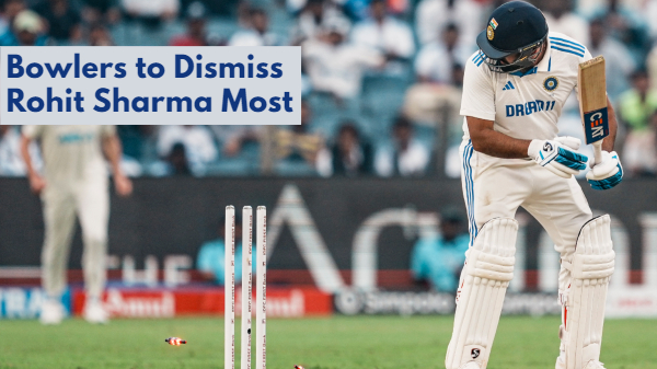 Rohit Sharma Dismissals most in Test