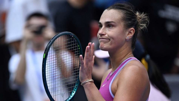 Sabalenka records 50th win of year to progress in Wuhan