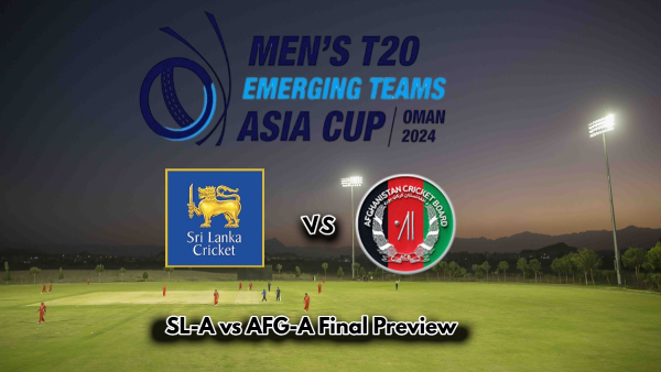 Sri Lanka A vs Afghanistan A