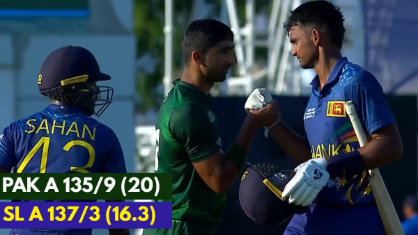 Sri Lanka A vs Pakistan A Emerging Teams Asia Cup 2024
