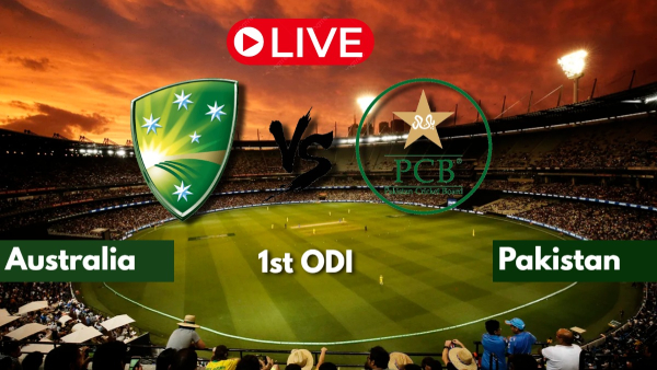 Australia vs Pakistan Live Score 1st ODI Australia vs Pakistan Live Score 1st ODI