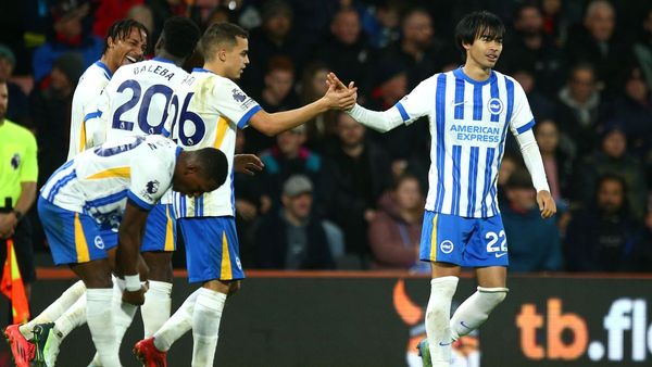 Brighton Wins 2-1 at Bournemouth with Ten Men