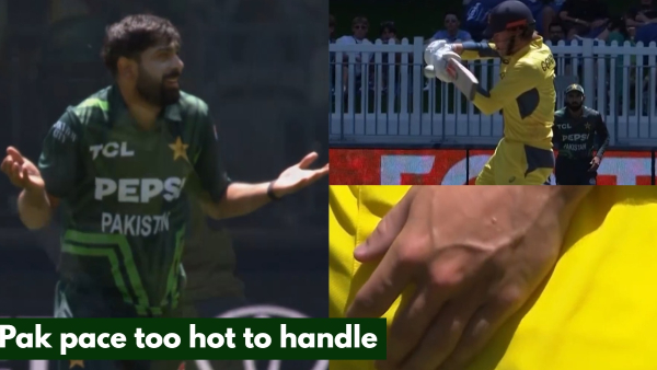 AUS vs PAK Cooper Connolly retired hurt