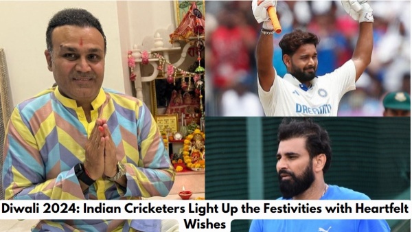 Indian cricketers Diwali 2024 celebrations and wishes Indian cricketers Diwali 2024 celebrations and wishes
