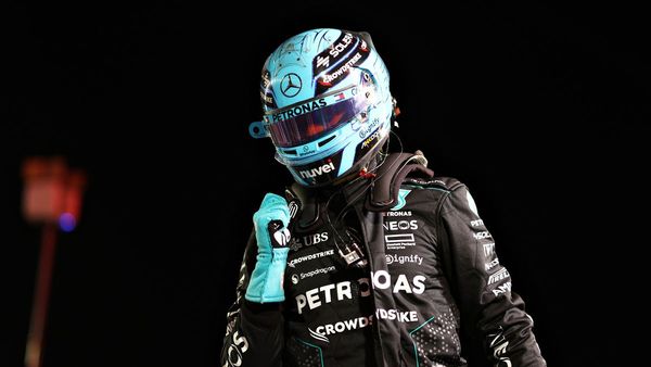 Russell Takes Surprise Pole in Las Vegas