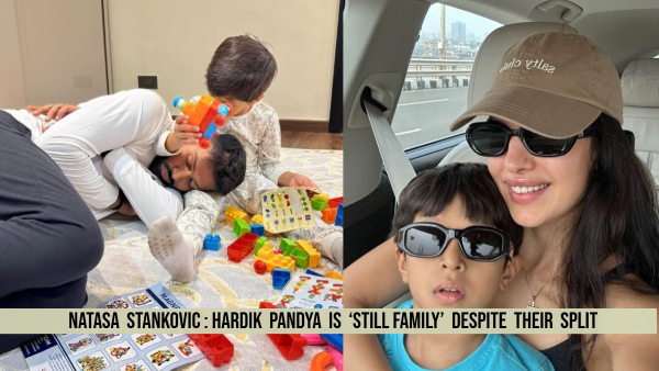 Natasa Stankovic and Hardik Pandya