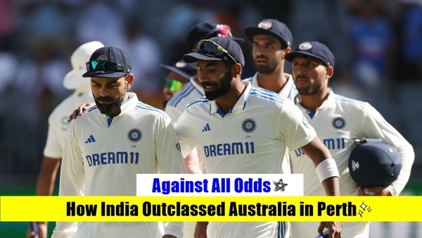 IND vs AUS Five Reasons behind India turning the tables and Bossing Australia in their own Den