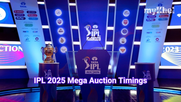 IPL 2025 Auction timings
