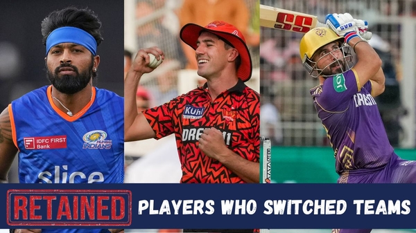 IPL 2025 Retained Players who switched Teams after IPL 2022 Mega Auction
