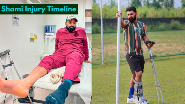 Mohammed Shami injury history
