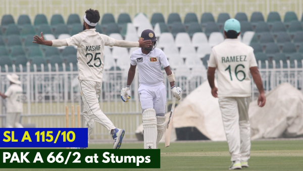 Pakistan Shaheens vs Sri Lanka A 1st Unofficial Test Day 1