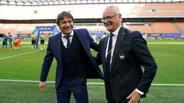 Conte Backs Ranieri at Roma Before Napoli Game Conte Backs Ranieri at Roma Before Napoli Game