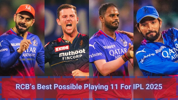 RCB s best 11 for IPL 2025