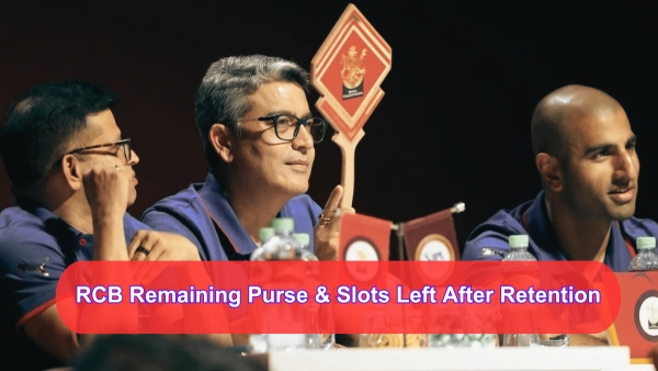 RCB Remaining Purse 2025 after IPL Retention