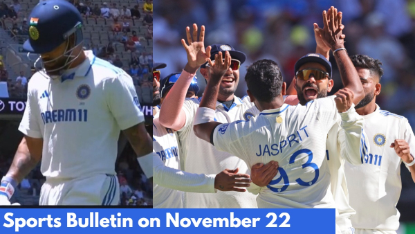 Sports Bulletin on November 22