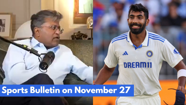 Sports Bulletin on November 27