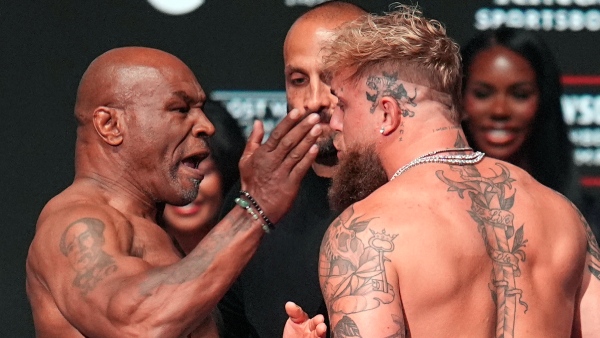 Tyson-Paul fight draws record betting for combat sport event