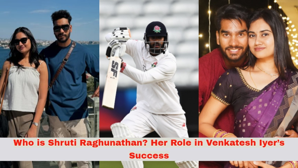 Who is Venkatesh Iyer Wife Meet Shruti Raghunathan the Woman Behind the KKR Star