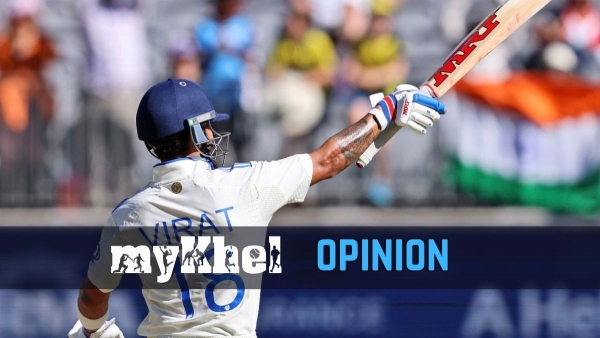 IND vs AUS King Kohli hammers timely 30th Test ton in Perth shuts up critics in style