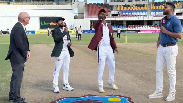 West Indies Rally to 250-5 on Day 1 Against Bangladesh as Louis and Athanaze Fall Short of Centuries
