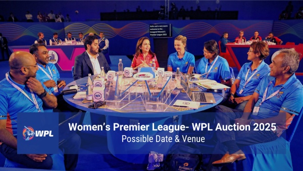 WPL Auction 2025 date and venue