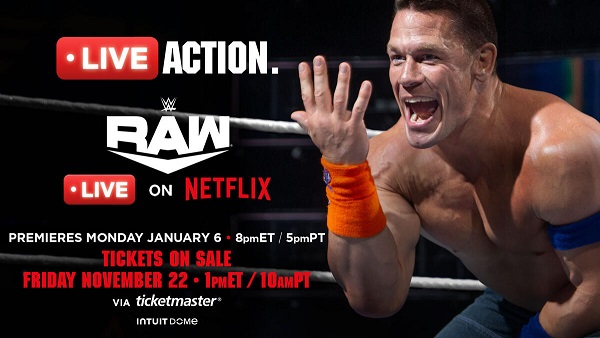 WWE Raw on Netflix image courtesy WWE com