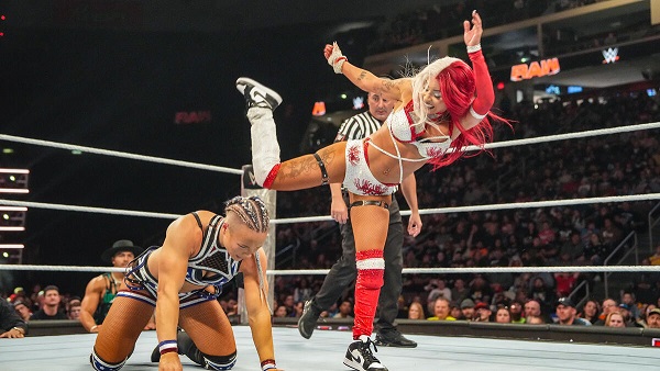 Zelina Vega and Ivy Nile to continue their feud image courtesy WWE com