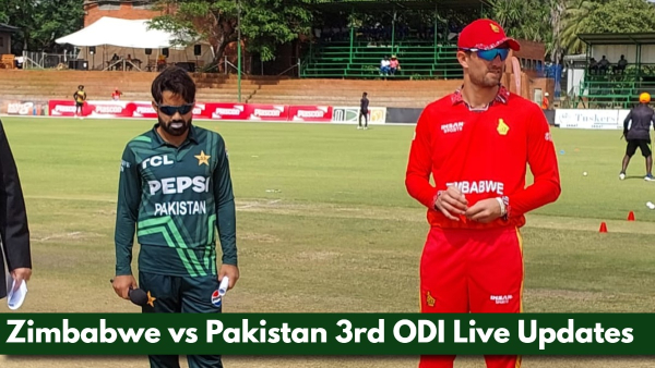 ZIM vs PAK Live Score  3rd ODI
