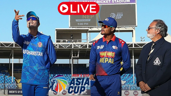 Afghanistan U19 vs Nepal U19 Live Score