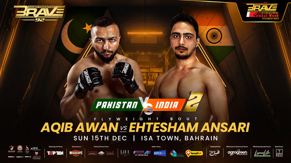 India vs Pakistan MMA set for monumental clash as India s Ehtesham Ansari makes debut against Pakistan s Aaqib Awan