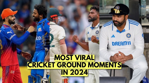 Year Ender 2024 Virat Kohli Helping Hardik Pandya to Rohit Sharma s Antics Cricket Ground Most Viral Moments of the Year