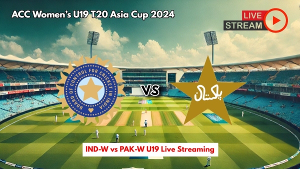 India Women vs Pakistan Women U19 Asia Cup Live Streaming