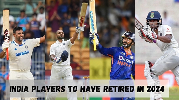 Ravichandran Ashwin to Shikhar Dhawan - India players who have Retired in 2024