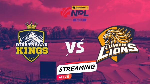 Biratnagar Kings vs Lumbini Lions NPL 2024 Live Streaming Details