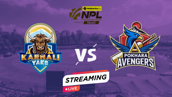 Karnali Yaks vs Pokhara Avengers NPL Live Streaming and Telecast details