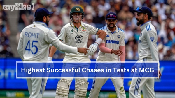 Highest successful chases at MCG
