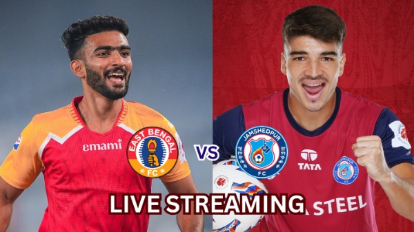 East Bengal vs Jamshedpur FC east bengal vs jamshedpur live streaming East Bengal FC Jamshedpur FC ISL 2024-25 Indian Super League football sports news