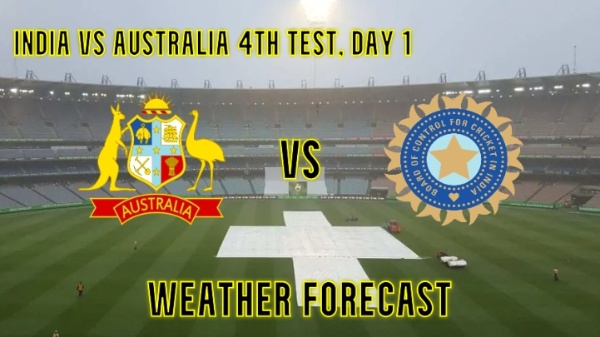 India vs Australia Boxing Day Test IND vs AUS 4th Test Melbourne weather weather report pitch report