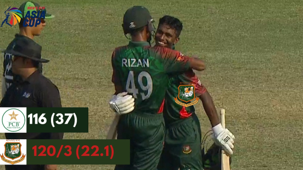 Pakistan U19 vs Bangladesh U19 ACC Men s U19 Asia Cup 2024