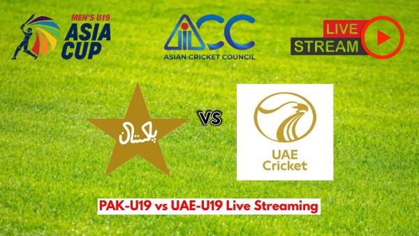 PAK U19 vs UAE U19 Live Streaming ACC Men s U19 Asia Cup 2024 How to Watch Pakistan U19 vs United Arab Emirates U19 Live Telecast in India UAE Pakistan 7th Match Group A