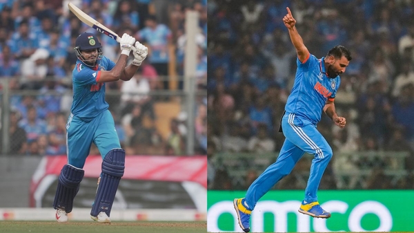 Shreyas Iyer to Mohammed Shami