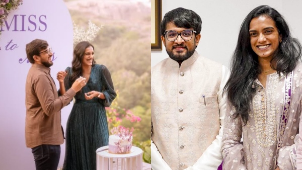 PV Sindhu engagement PV Sindhu engagement