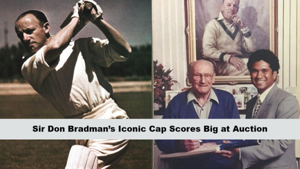 Sir Don Bradman s 80-Year-Old Baggy Green Cap Sells for Rs 2 63 Crore
