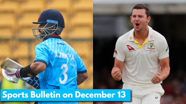 Sports Bulletin on December 13