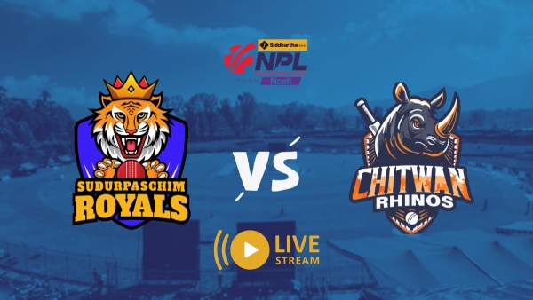 Sudurpaschim Royals vs Chitwan Rhinos NPL 2024 Live Streaming and Telecast Details